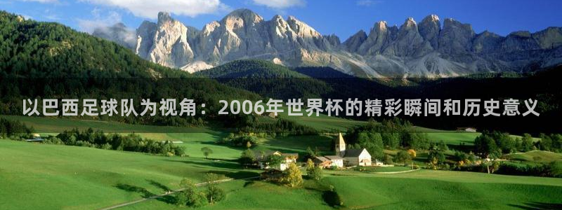 足球杯:以巴西足球队为视角:2006年世界杯的精彩瞬间和历史意义